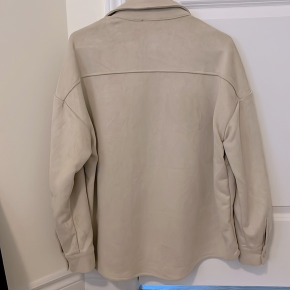 Oversized button down jacket - Picture 3 of 4